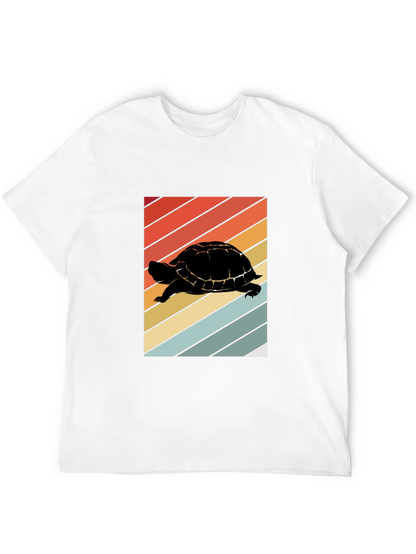 Retro Turtle Silhouette T-Shirt