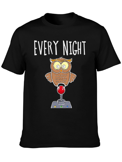 Every Night Owl Gamer T-Shirt