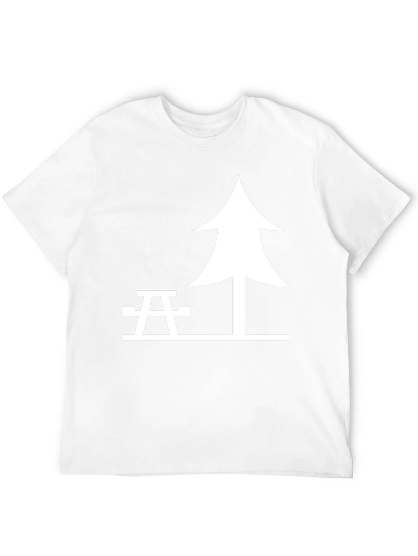 Picnic Tee - Tree & Table Graphic T-Shirt