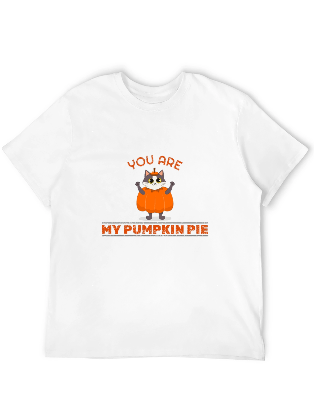 You are My Pumpkin Pie Cat Graphic T-Shirt