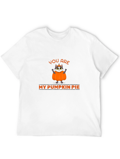 You are My Pumpkin Pie Cat Graphic T-Shirt