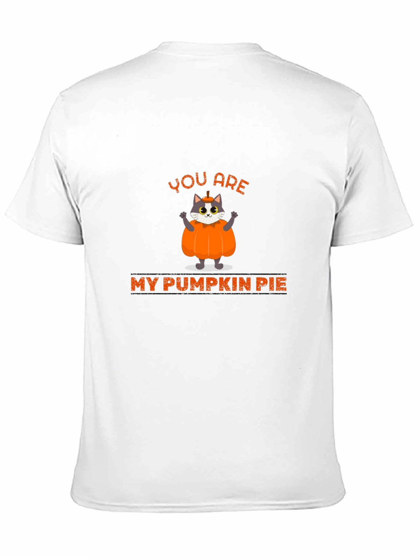 You are My Pumpkin Pie Cat Graphic T-Shirt