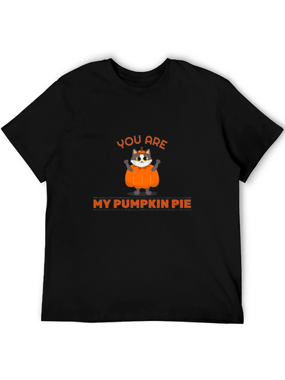 You are My Pumpkin Pie Cat Graphic T-Shirt