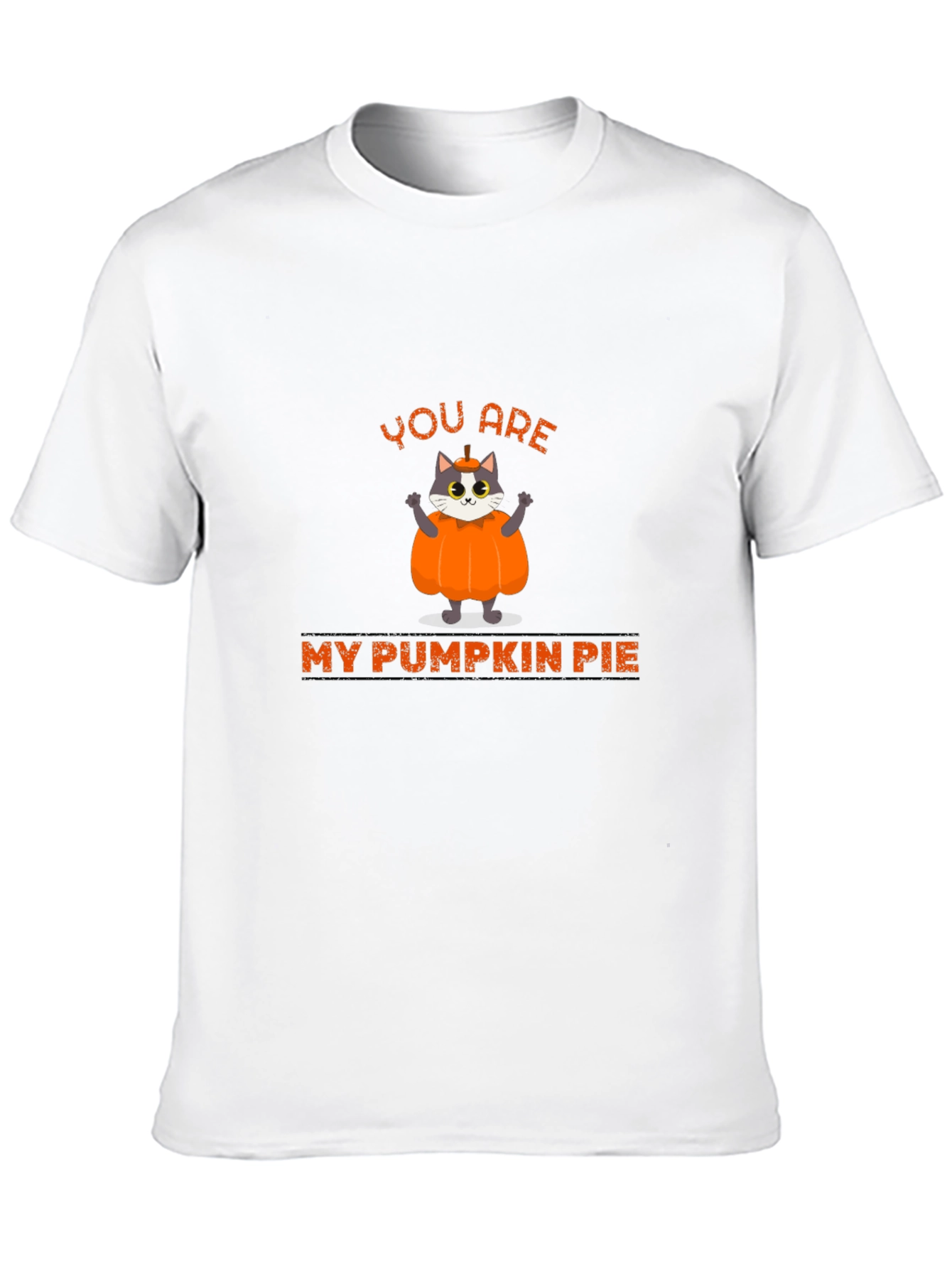 You are My Pumpkin Pie Cat Graphic T-Shirt