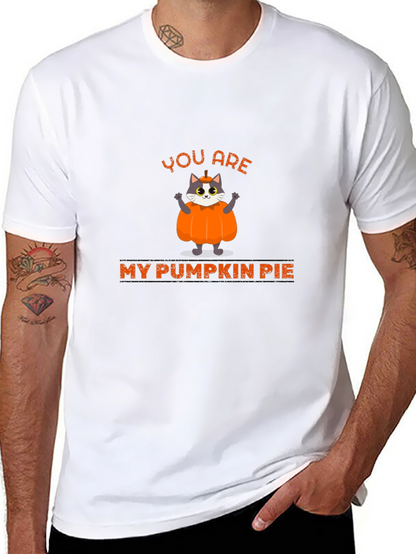 You are My Pumpkin Pie Cat Graphic T-Shirt