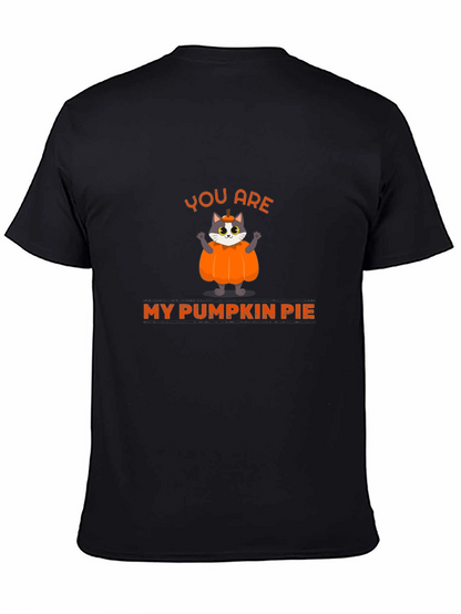 You are My Pumpkin Pie Cat Graphic T-Shirt