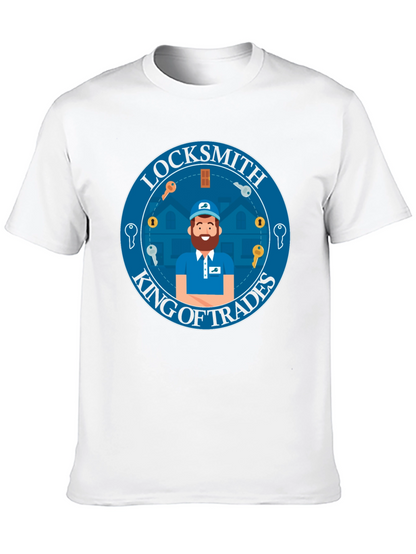 Locksmith King of Trades Graphic T-Shirt