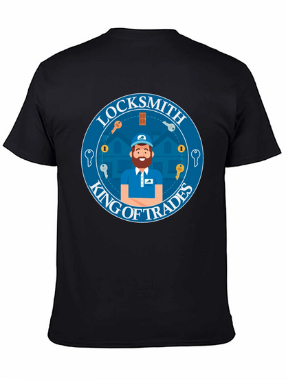 Locksmith King of Trades Graphic T-Shirt