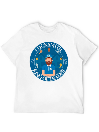 Locksmith King of Trades Graphic T-Shirt