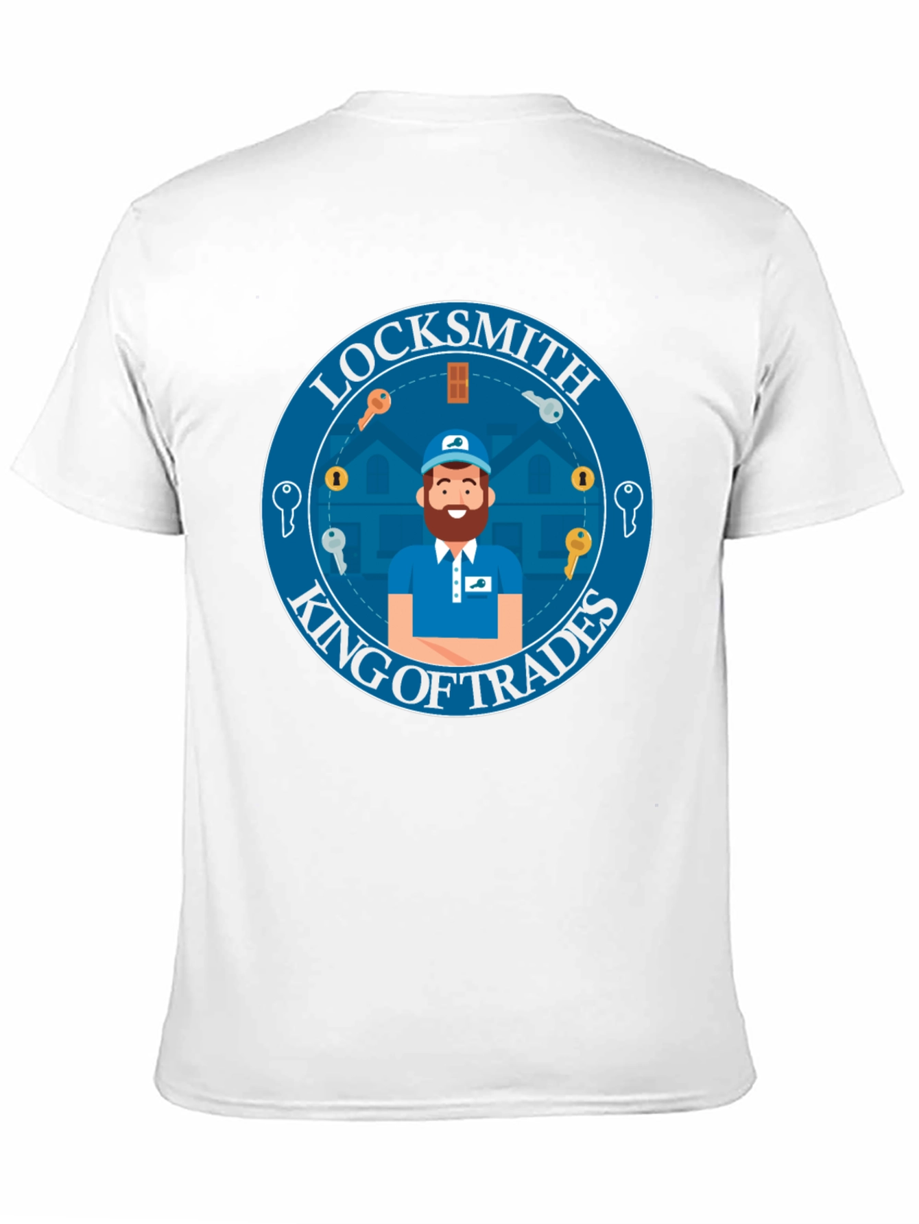 Locksmith King of Trades Graphic T-Shirt