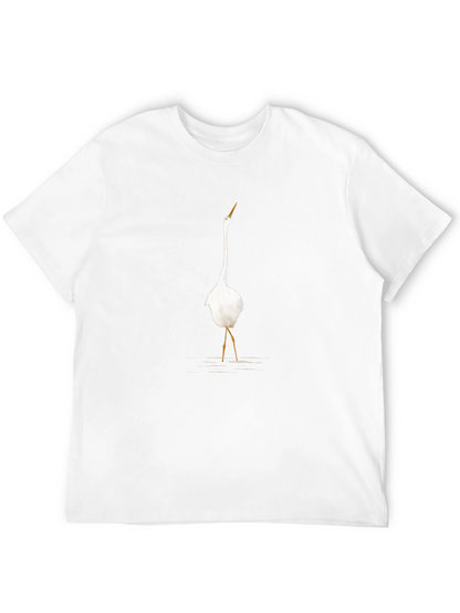Egret Graphic Tee - Classic Black T-Shirt