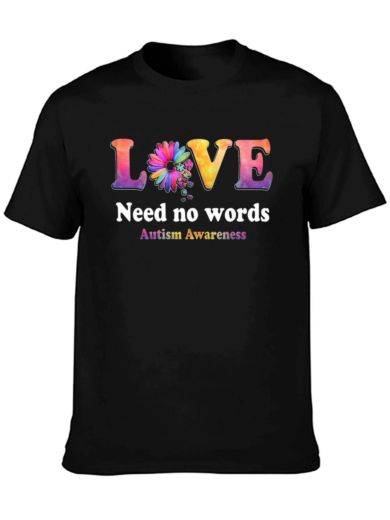 Autism Awareness Love Graphic T-Shirt
