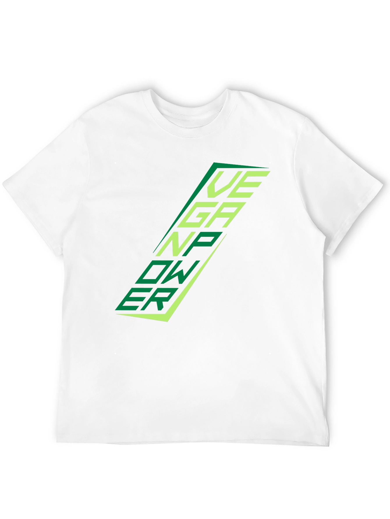 Vegan Power Black T-Shirt
