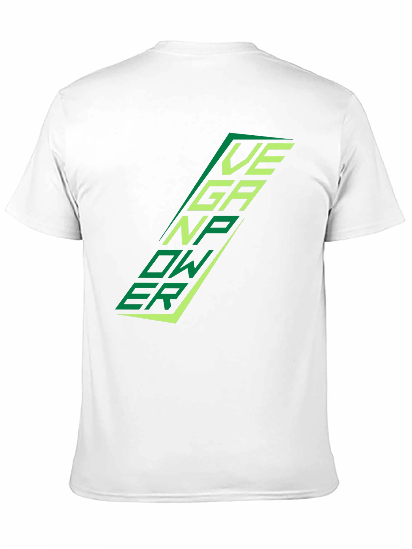 Vegan Power Black T-Shirt