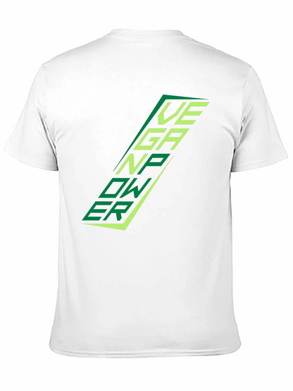Vegan Power Black T-Shirt