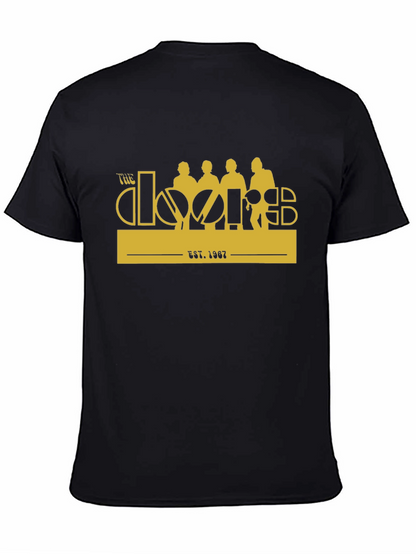 The Doors Band Est. 1967 Black T-Shirt