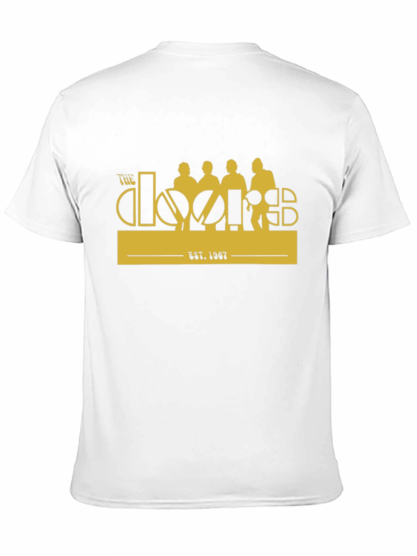 The Doors Band Est. 1967 Black T-Shirt