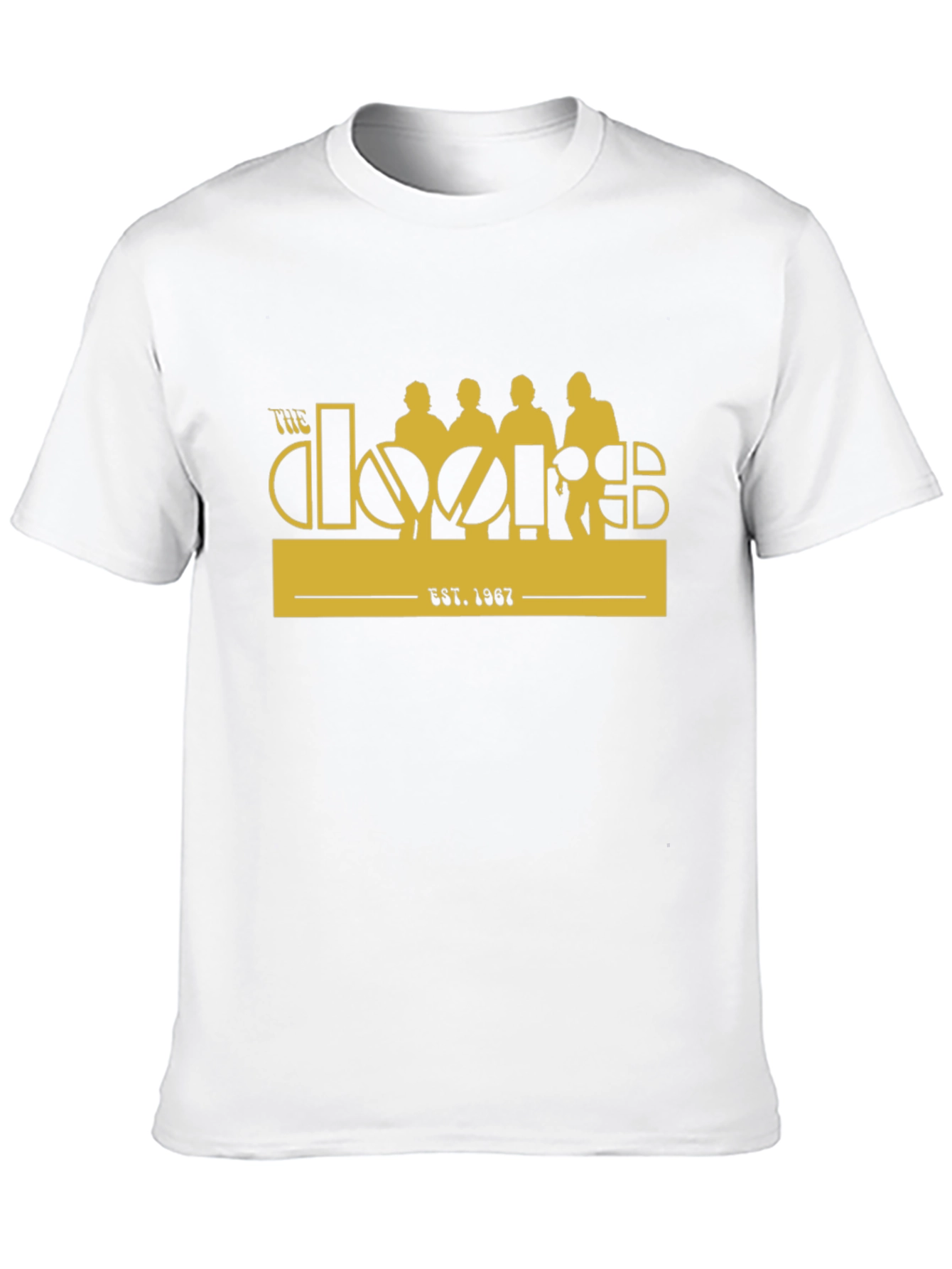 The Doors Band Est. 1967 Black T-Shirt