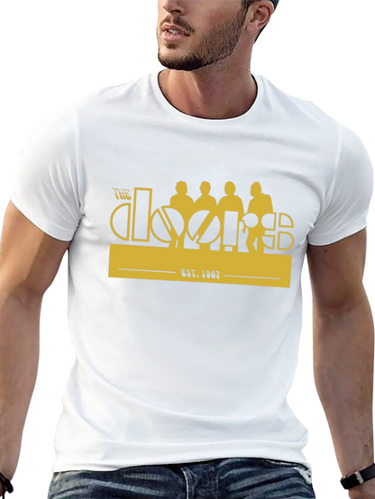 The Doors Band Est. 1967 Black T-Shirt