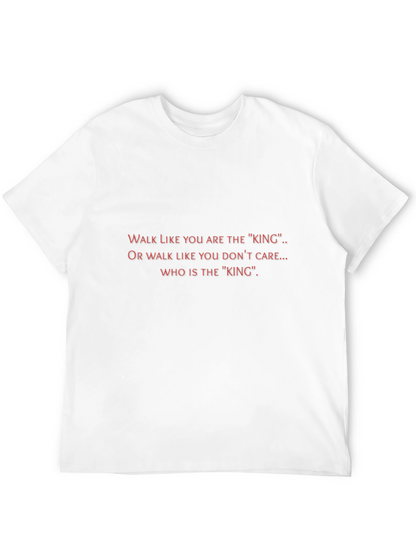 King Graphic Tee - Bold Statement T-Shirt