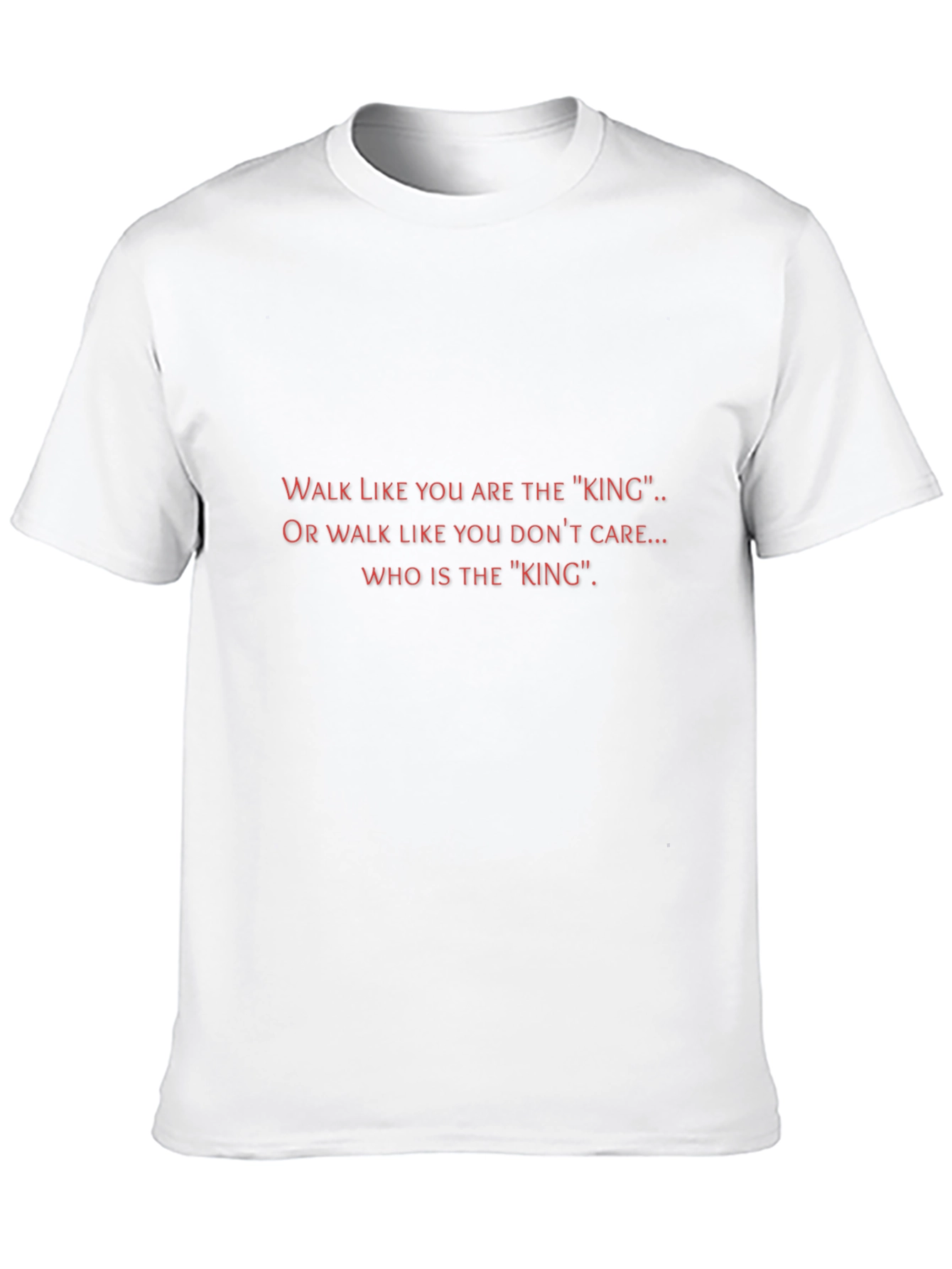 King Graphic Tee - Bold Statement T-Shirt