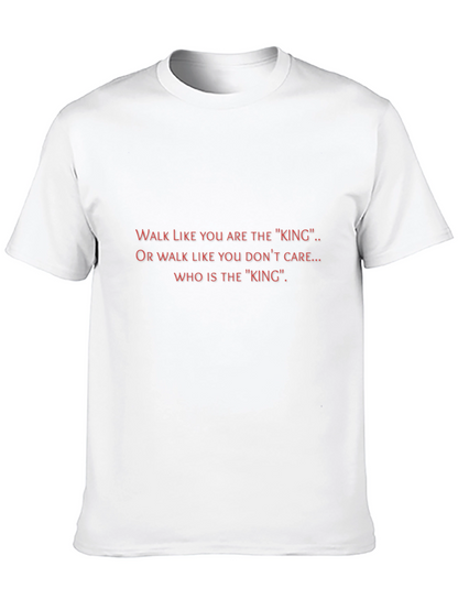 King Graphic Tee - Bold Statement T-Shirt