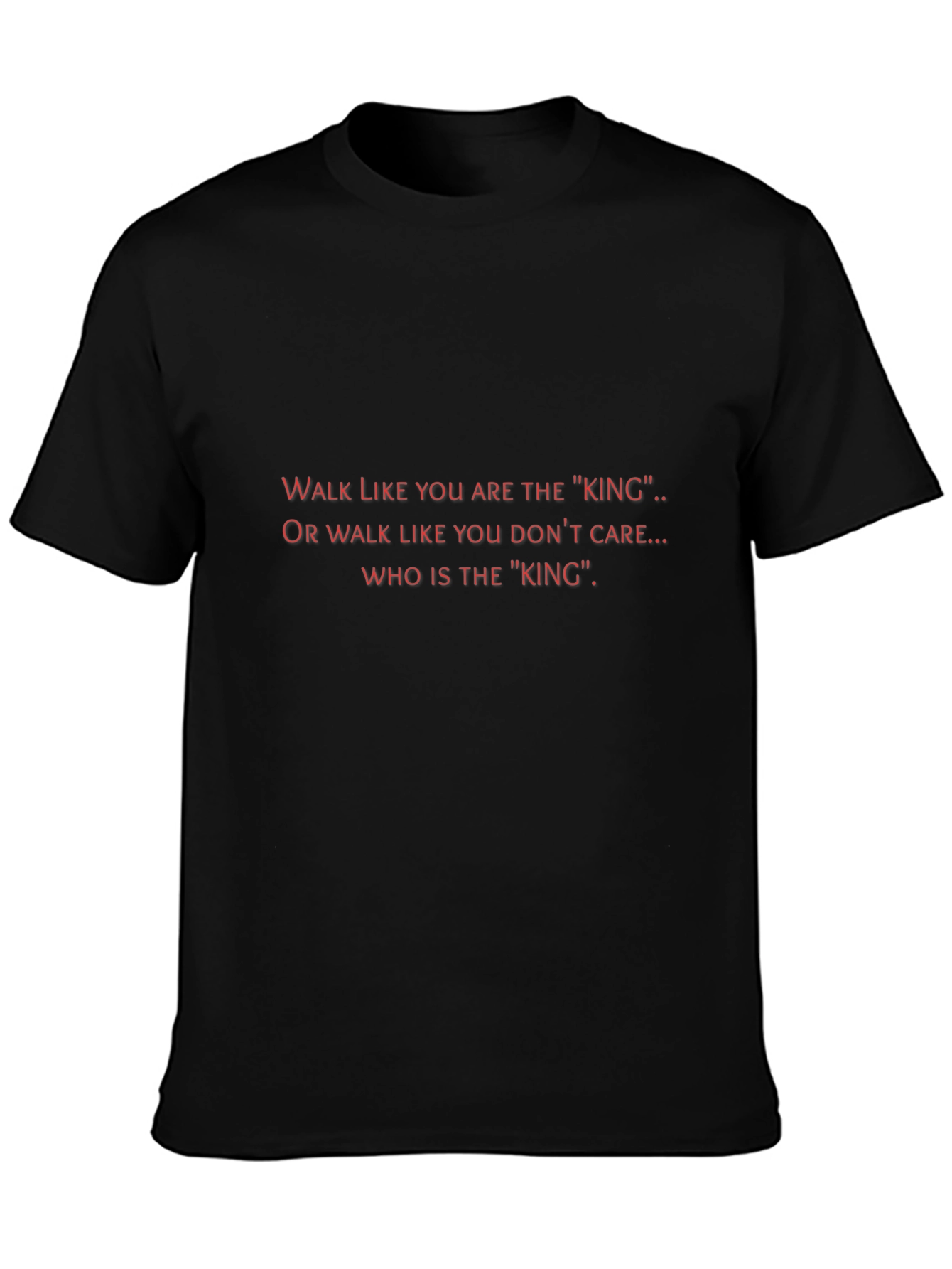 King Graphic Tee - Bold Statement T-Shirt