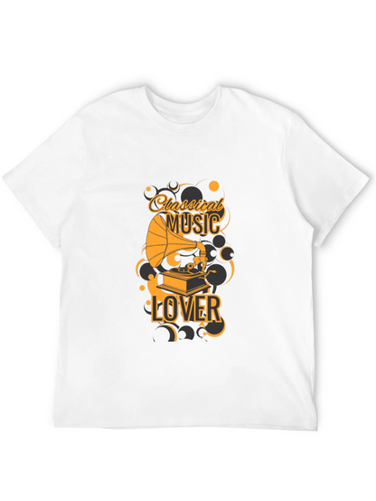 Classical Music Lover Black T-Shirt