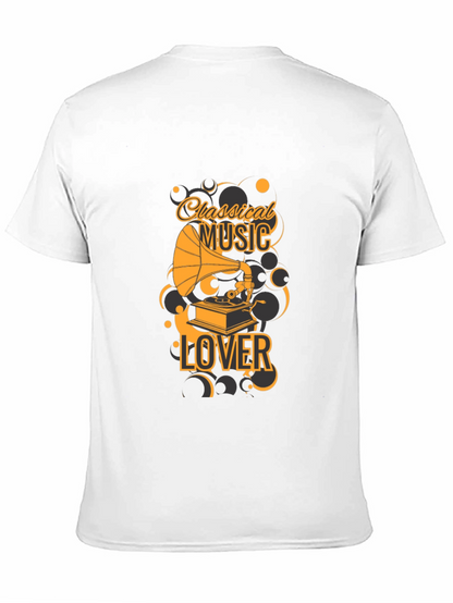 Classical Music Lover Black T-Shirt