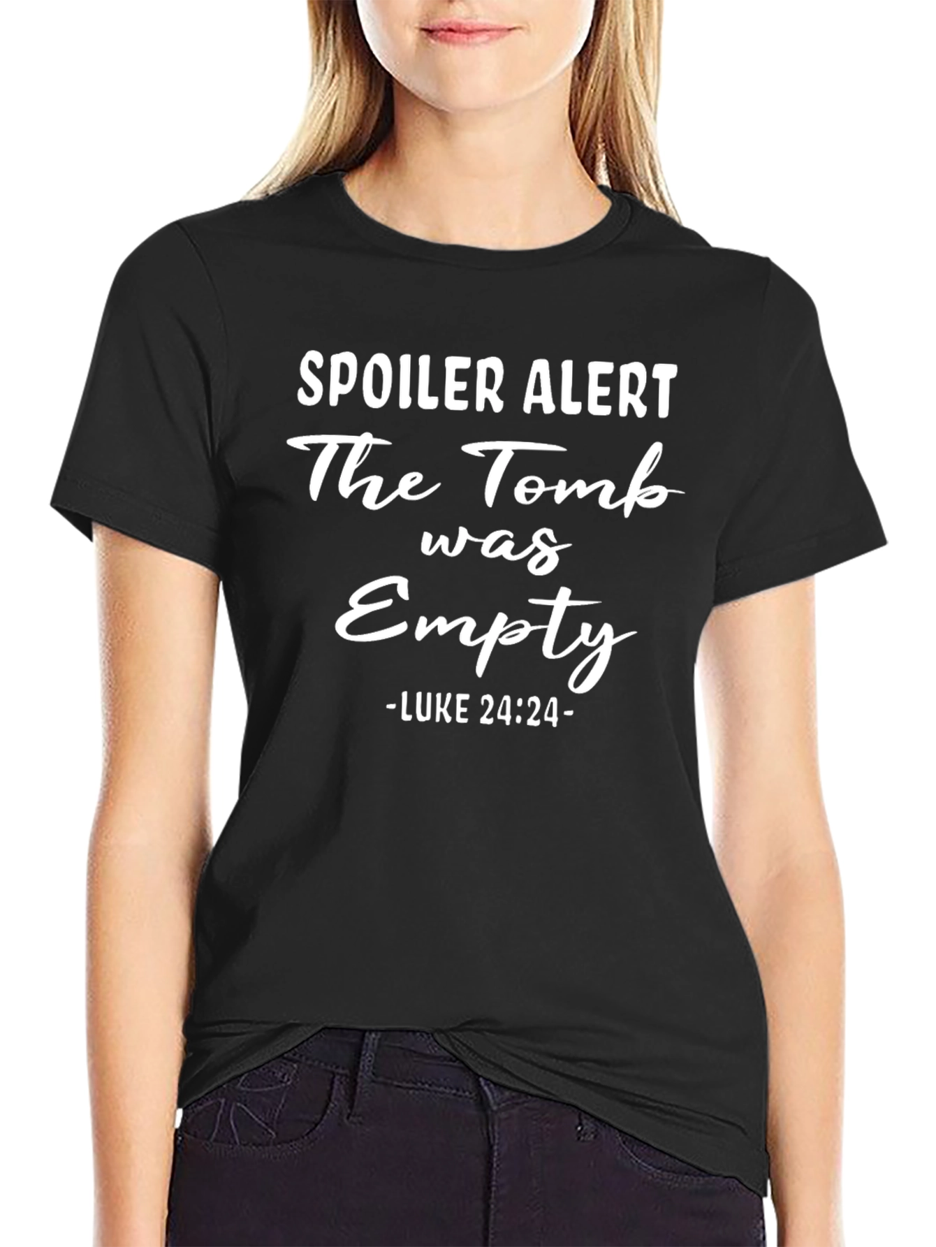 Spoiler Alert The Tomb Was Empty Christian T-Shirt