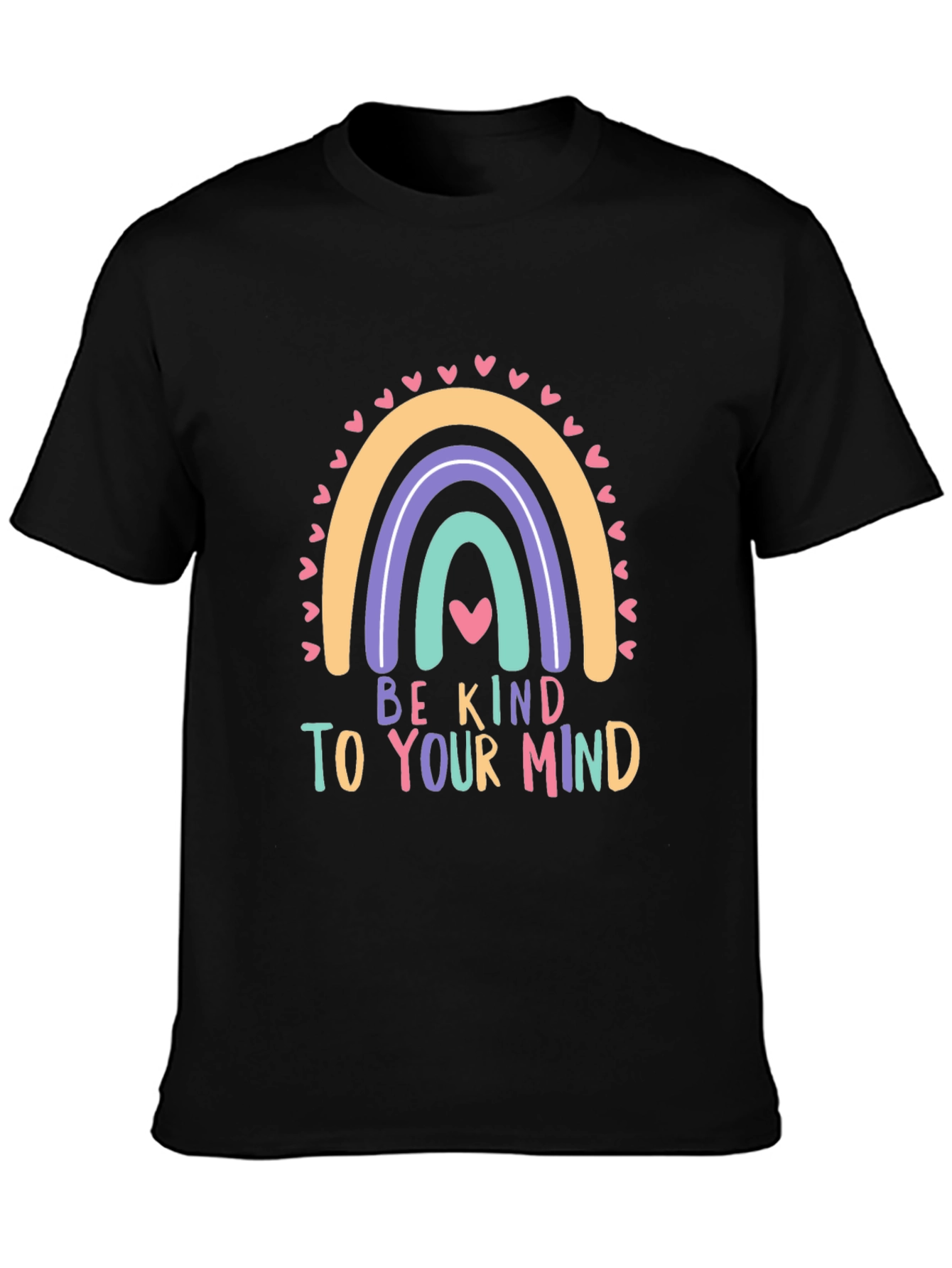 Be Kind Rainbow Graphic Tee