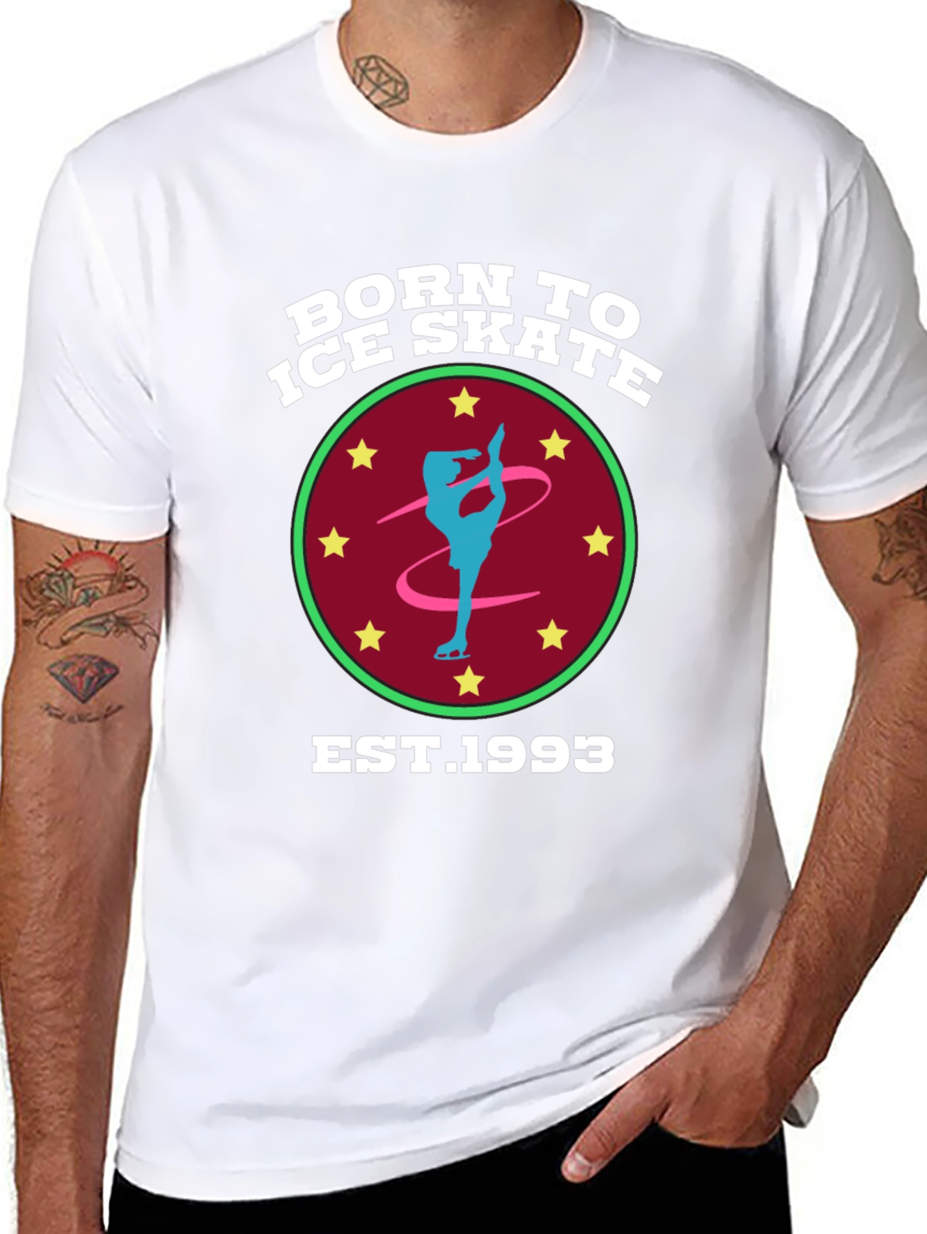 Born to Ice Skate T-Shirt - EST. 1993