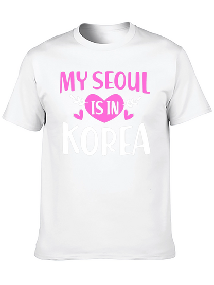 My Seoul is in Korea Graphic T-Shirt