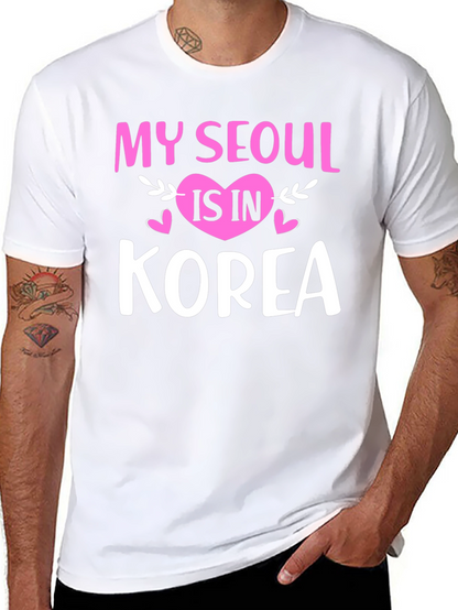 My Seoul is in Korea Graphic T-Shirt