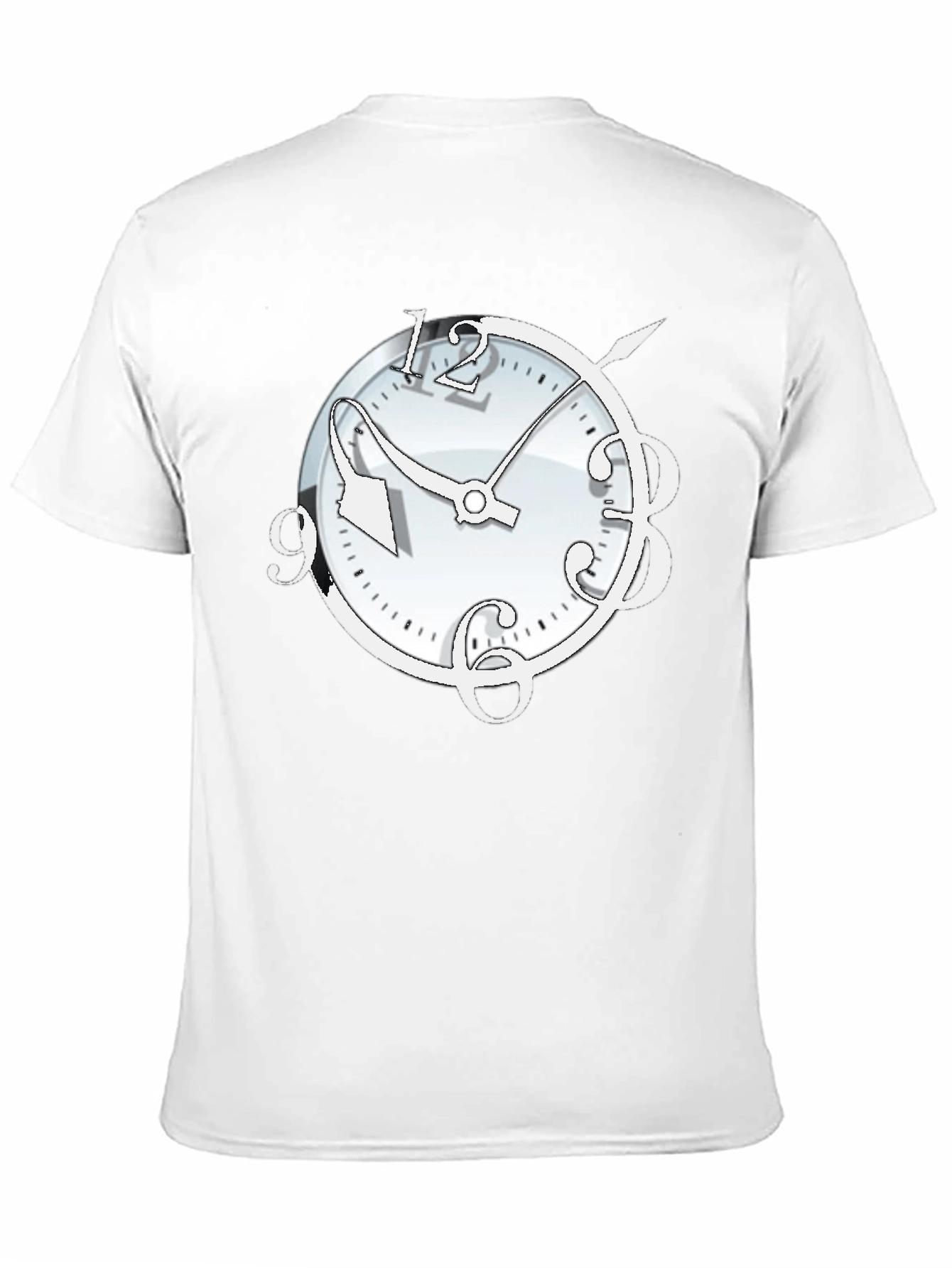 Surrealist Clock Graphic T-Shirt - Time Bender
