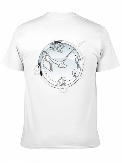 Surrealist Clock Graphic T-Shirt - Time Bender