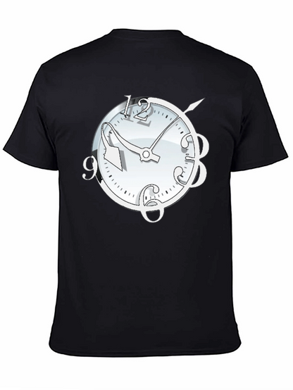 Surrealist Clock Graphic T-Shirt - Time Bender