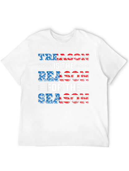 Treason is the Reason T-Shirt Patriotic USA Flag