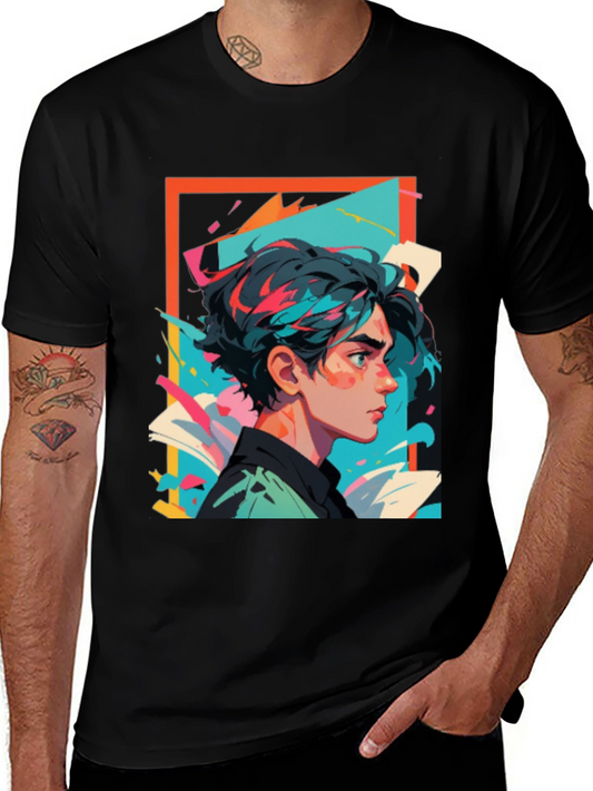 Anime Art T-Shirt - Graphic Tee