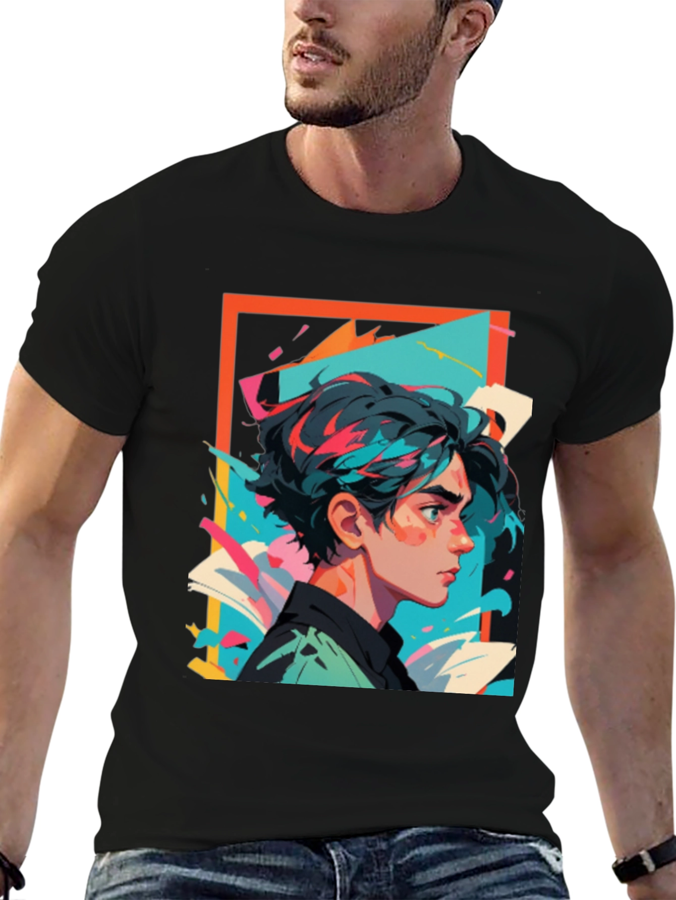 Anime Art T-Shirt - Graphic Tee