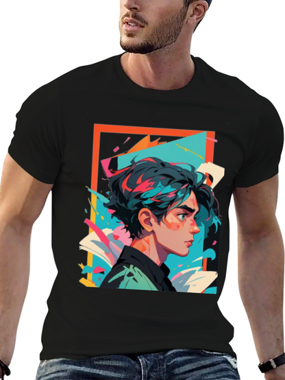 Anime Art T-Shirt - Graphic Tee