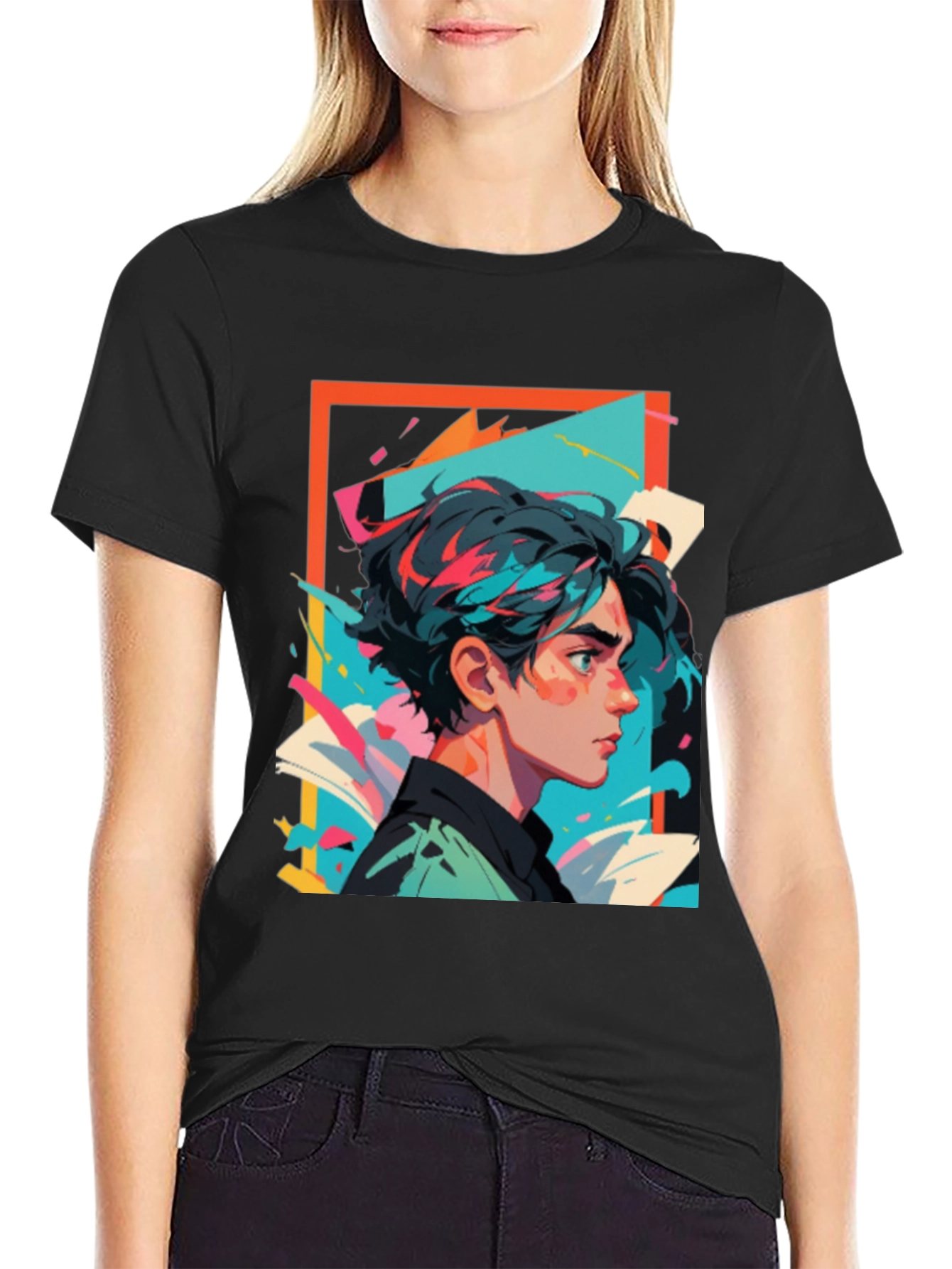 Anime Art T-Shirt - Graphic Tee