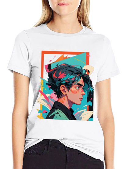 Anime Art T-Shirt - Graphic Tee