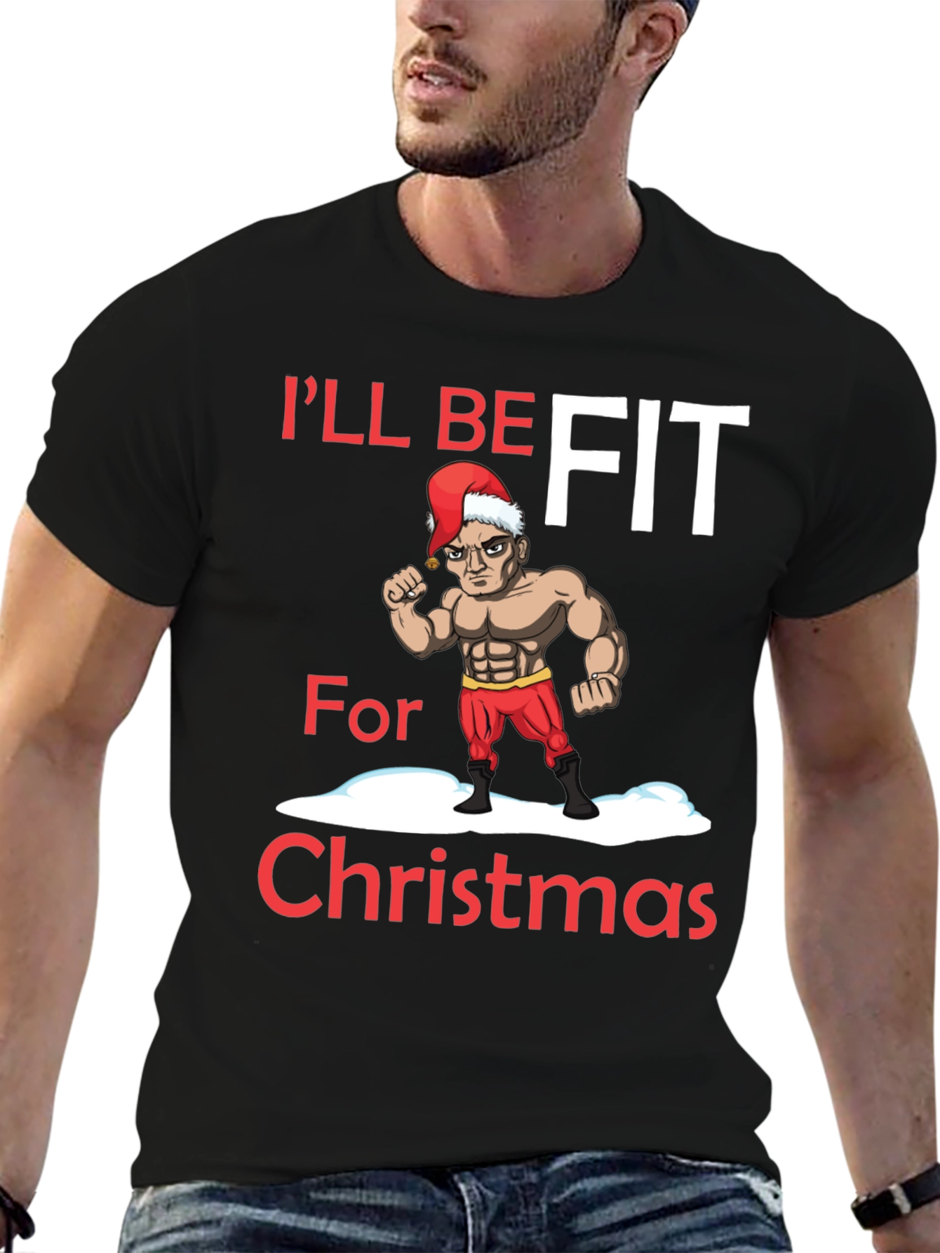 Ill Be Fit for Christmas T-Shirt