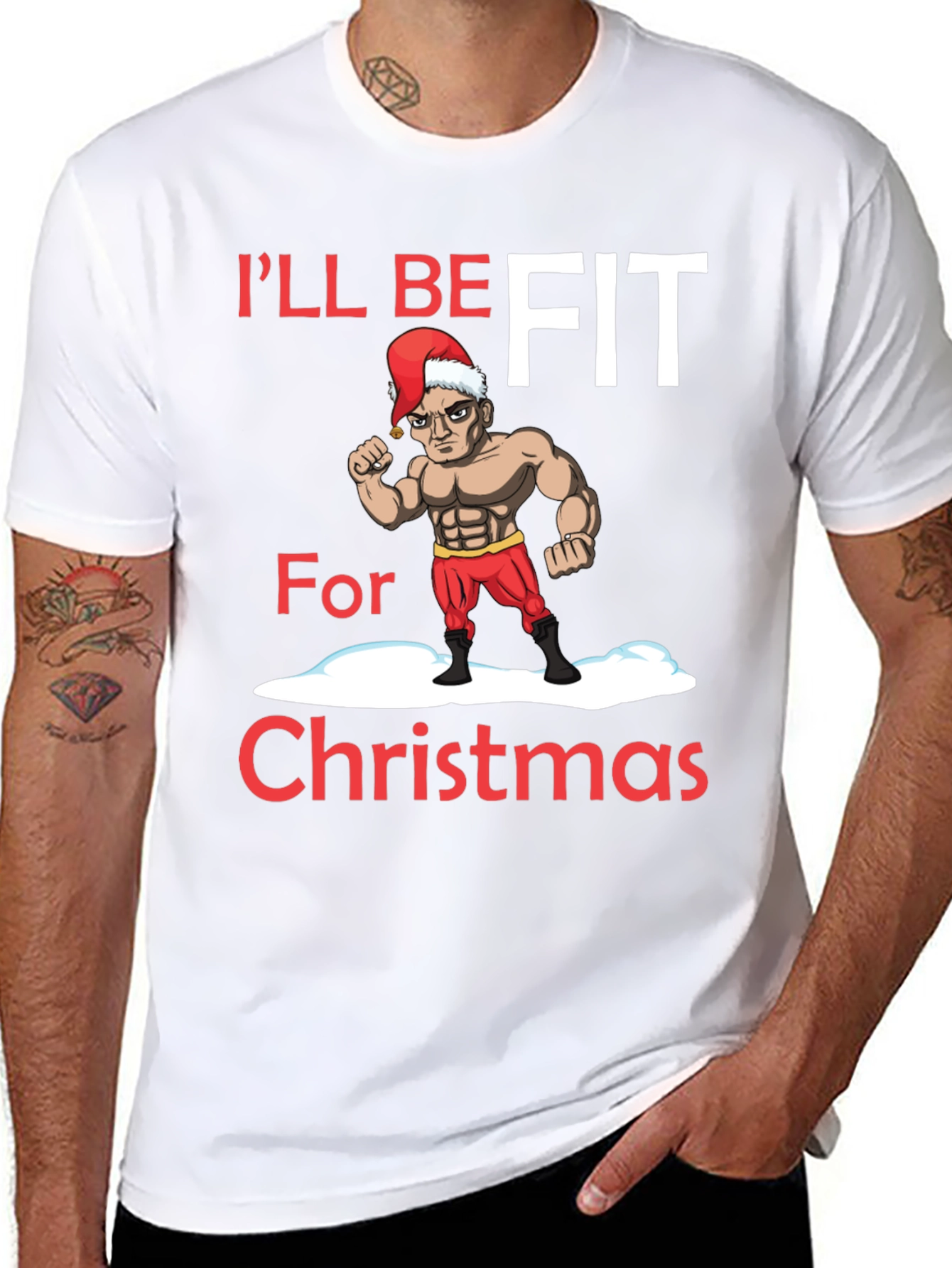 Ill Be Fit for Christmas T-Shirt