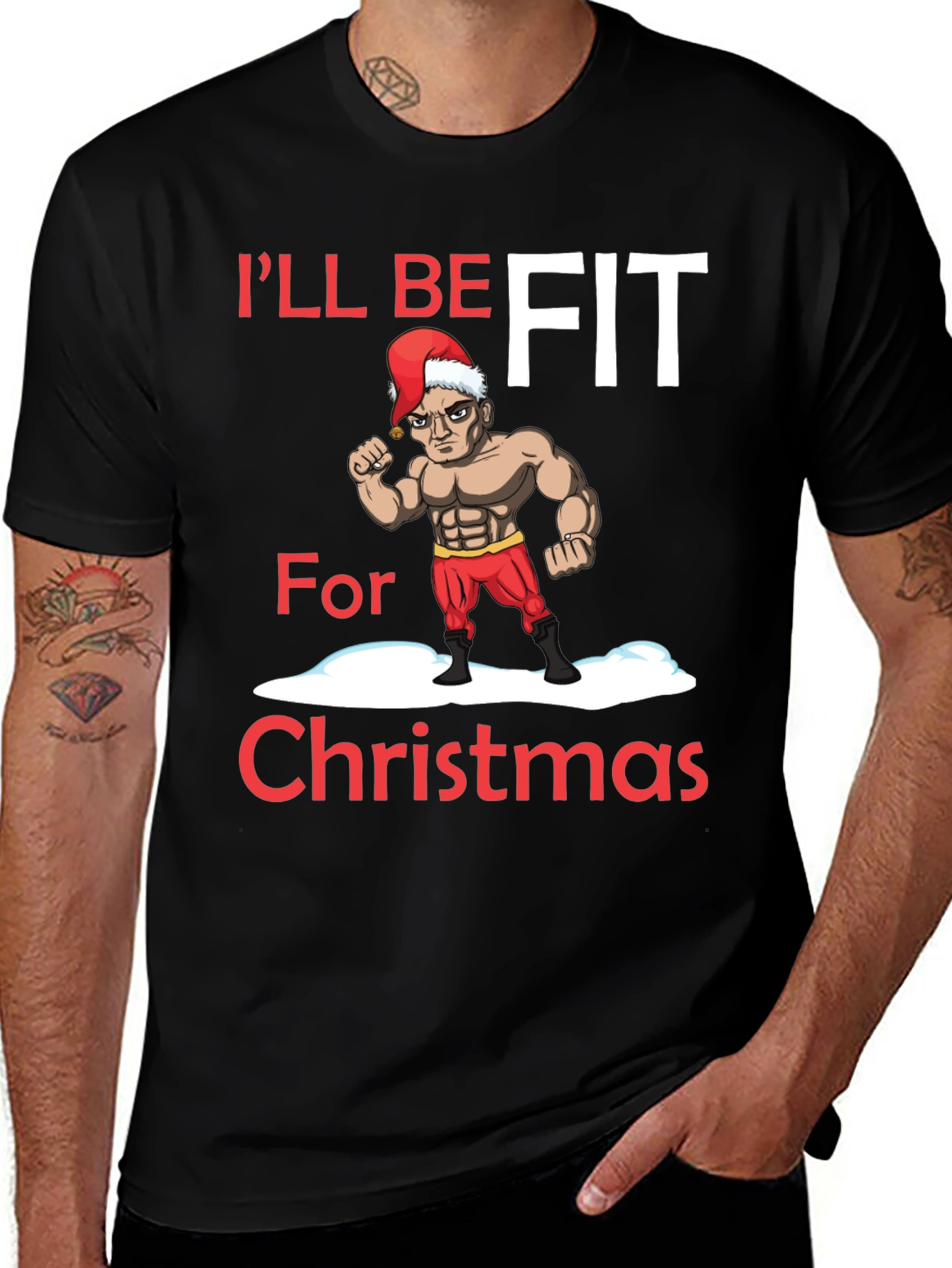 Ill Be Fit for Christmas T-Shirt