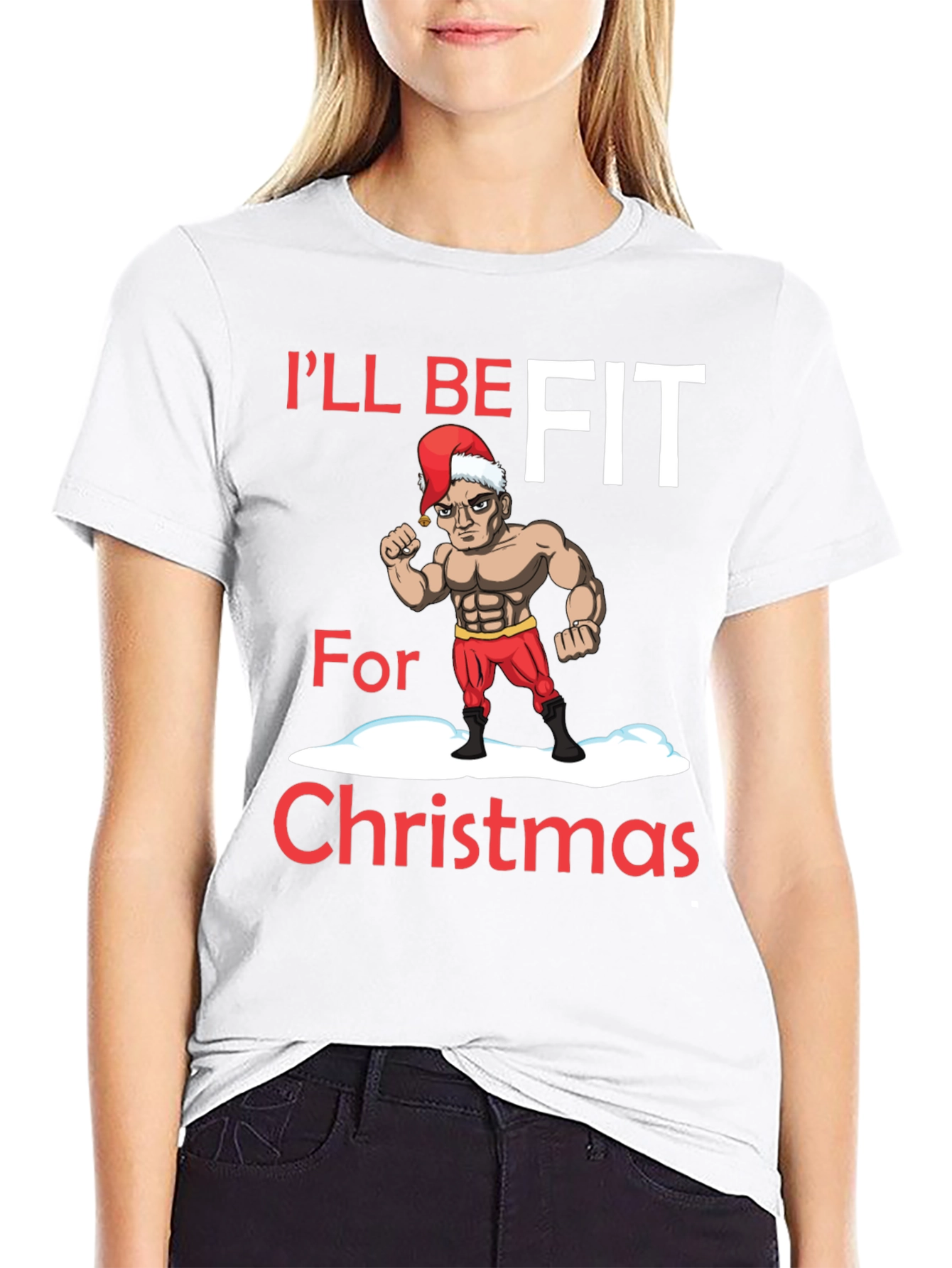 Ill Be Fit for Christmas T-Shirt