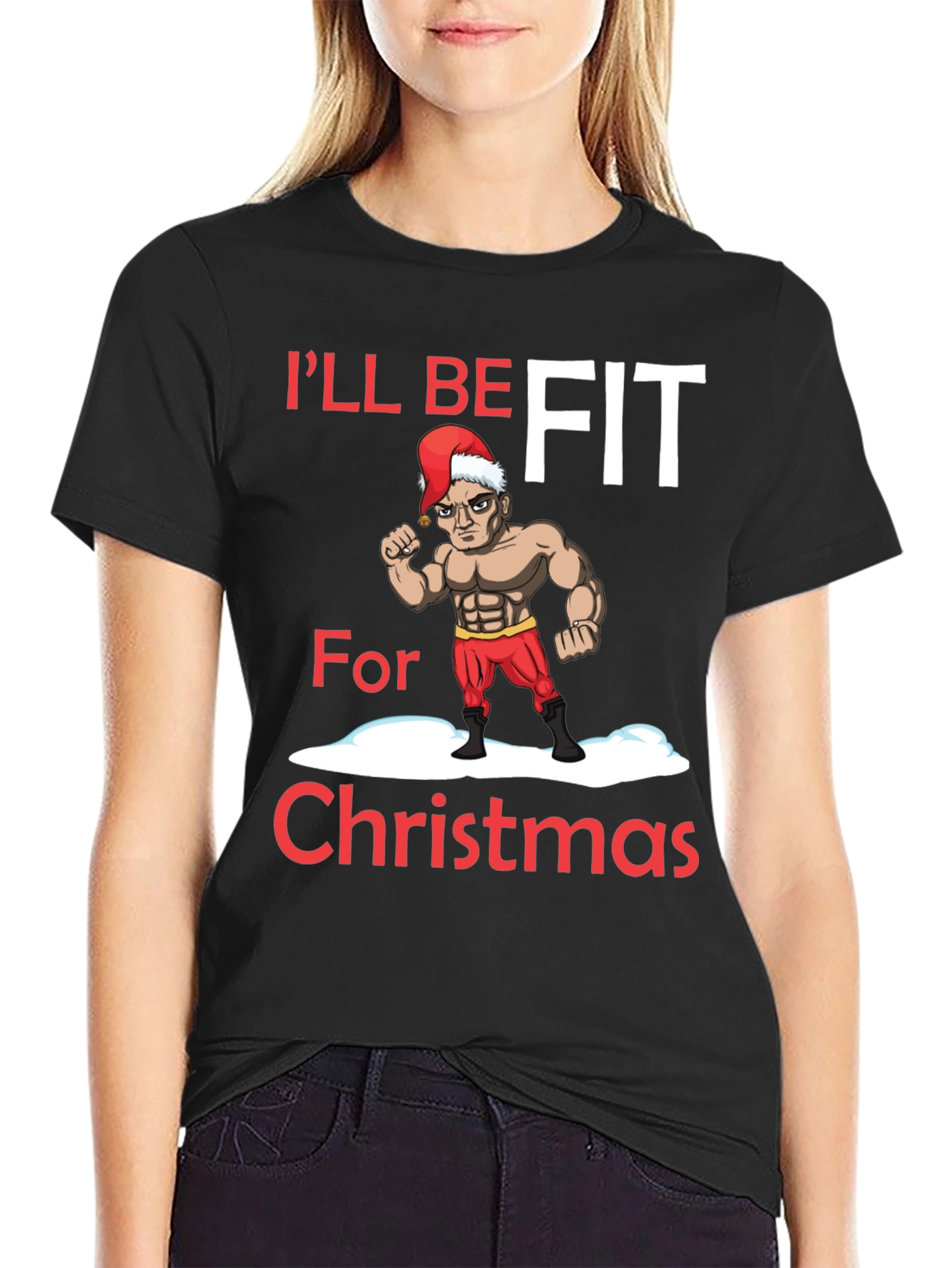 Ill Be Fit for Christmas T-Shirt