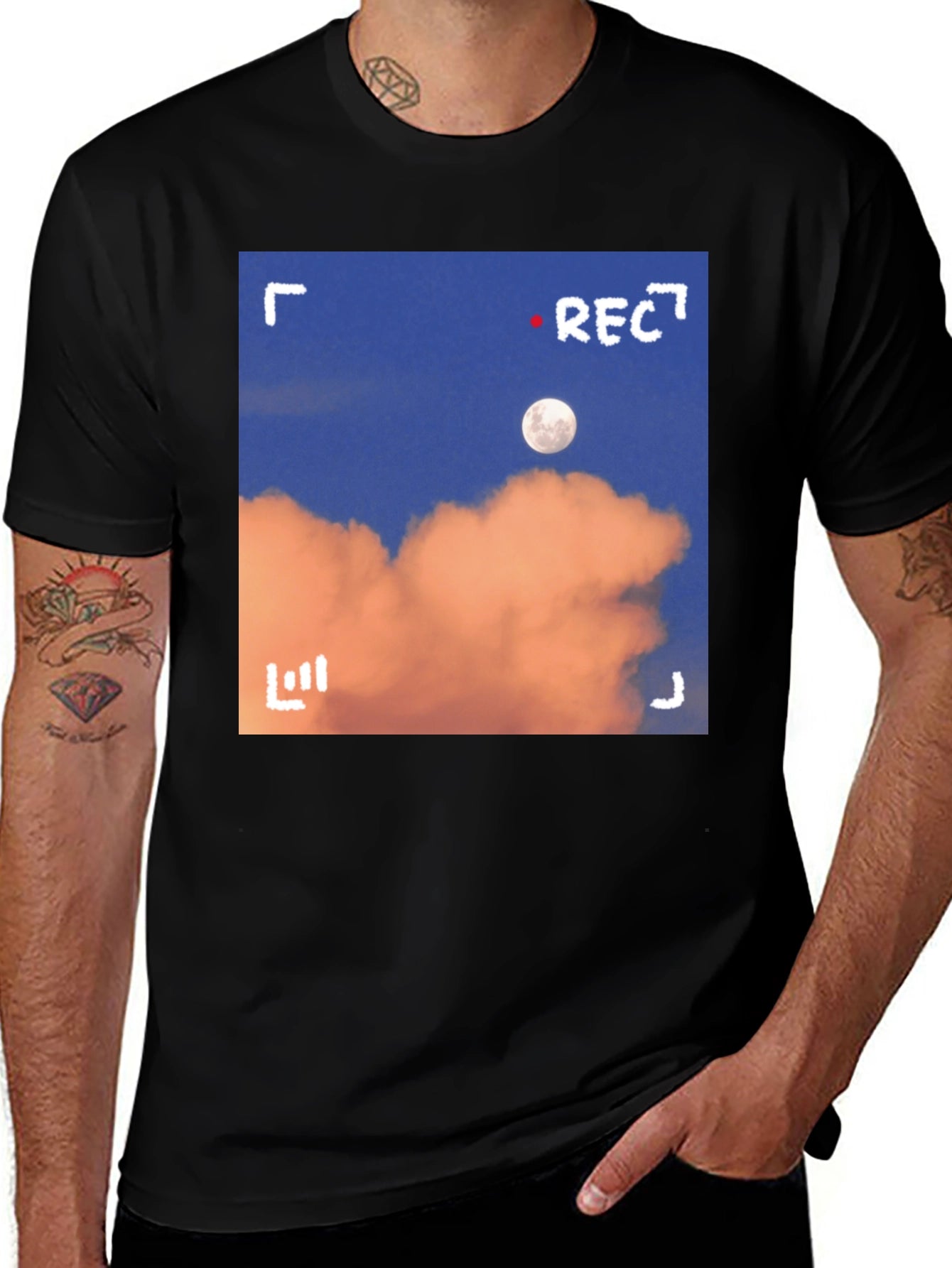 Sky Recording T-Shirt - Unique Design