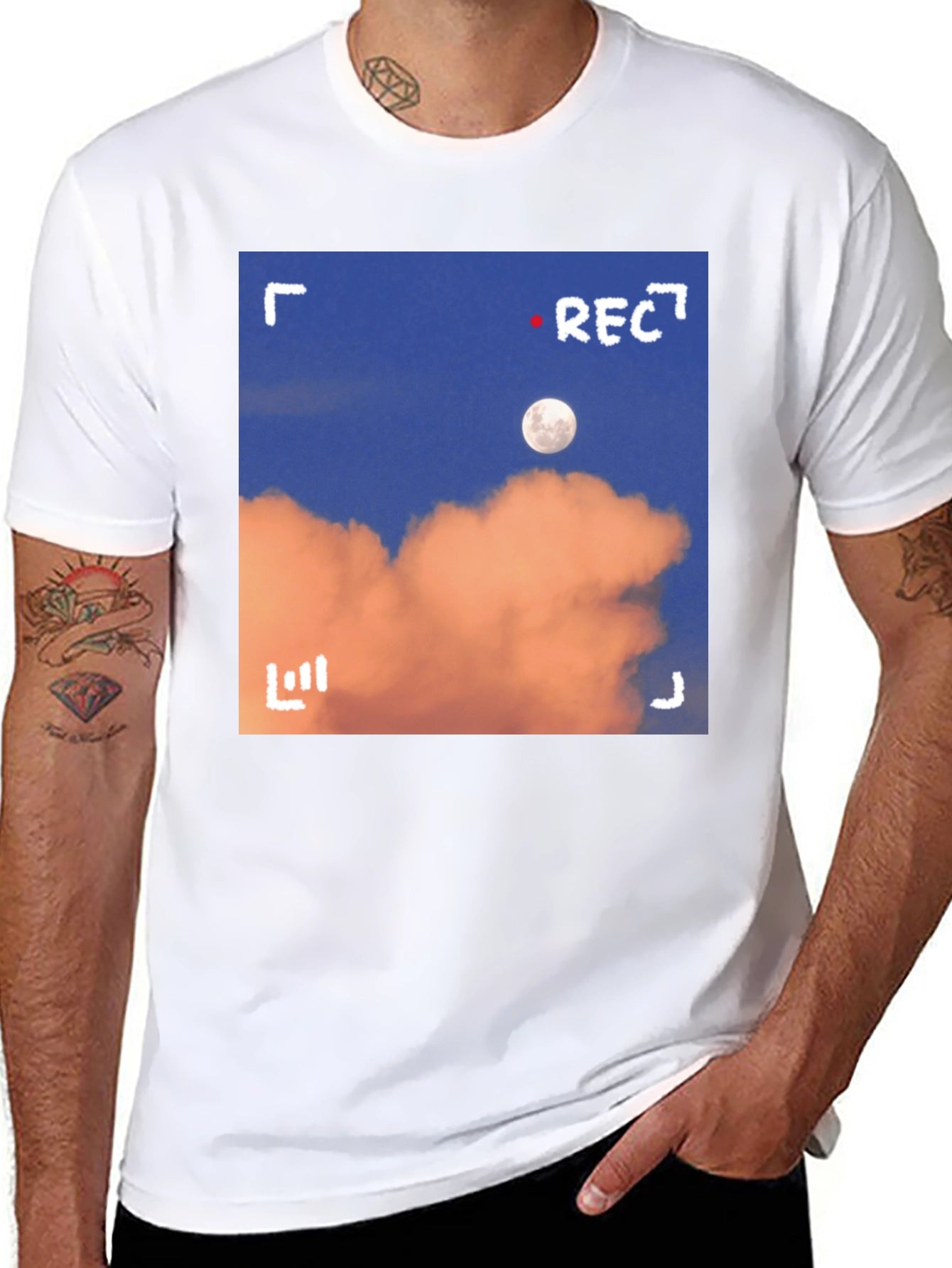 Sky Recording T-Shirt - Unique Design